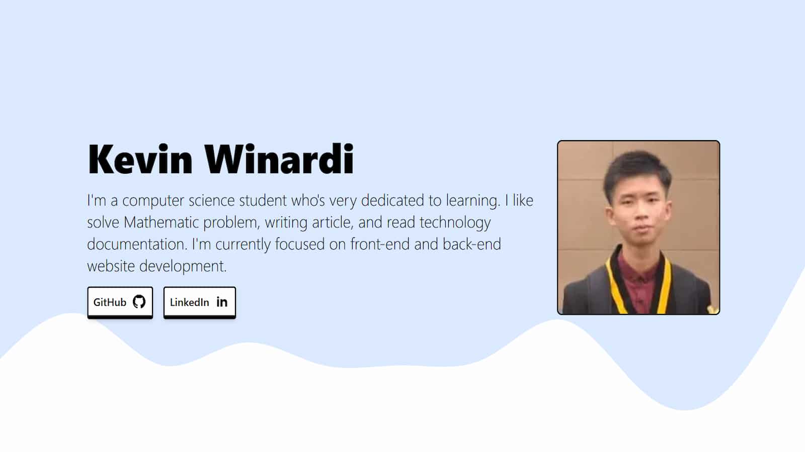 Kevin Winardi Portofolio