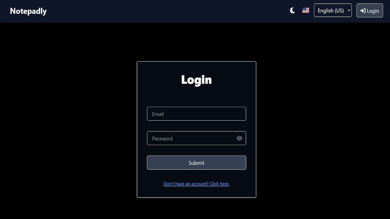 Login Page Login Page